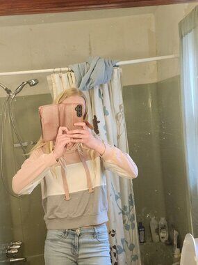 Hippie Rose Tri-Colored Hoodie